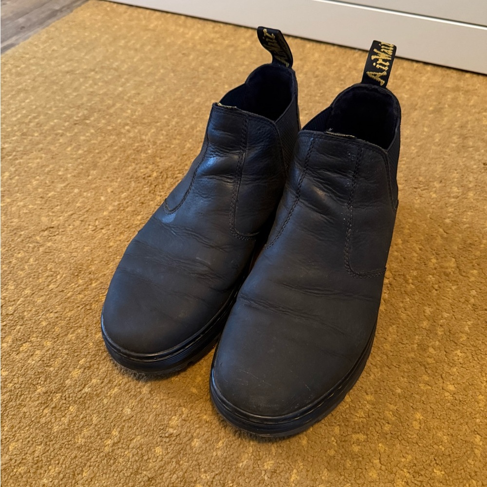 Dr. Martens HARDIE II LEATHER CHELSEA WORK BOOTS Black